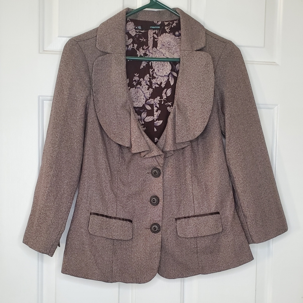 Maurices 3 Button Blazer Size Medium